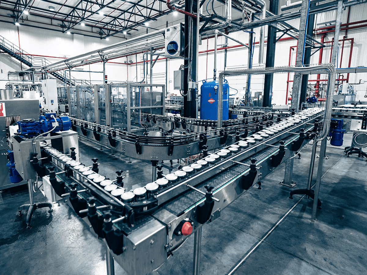 Modern extrusion production line